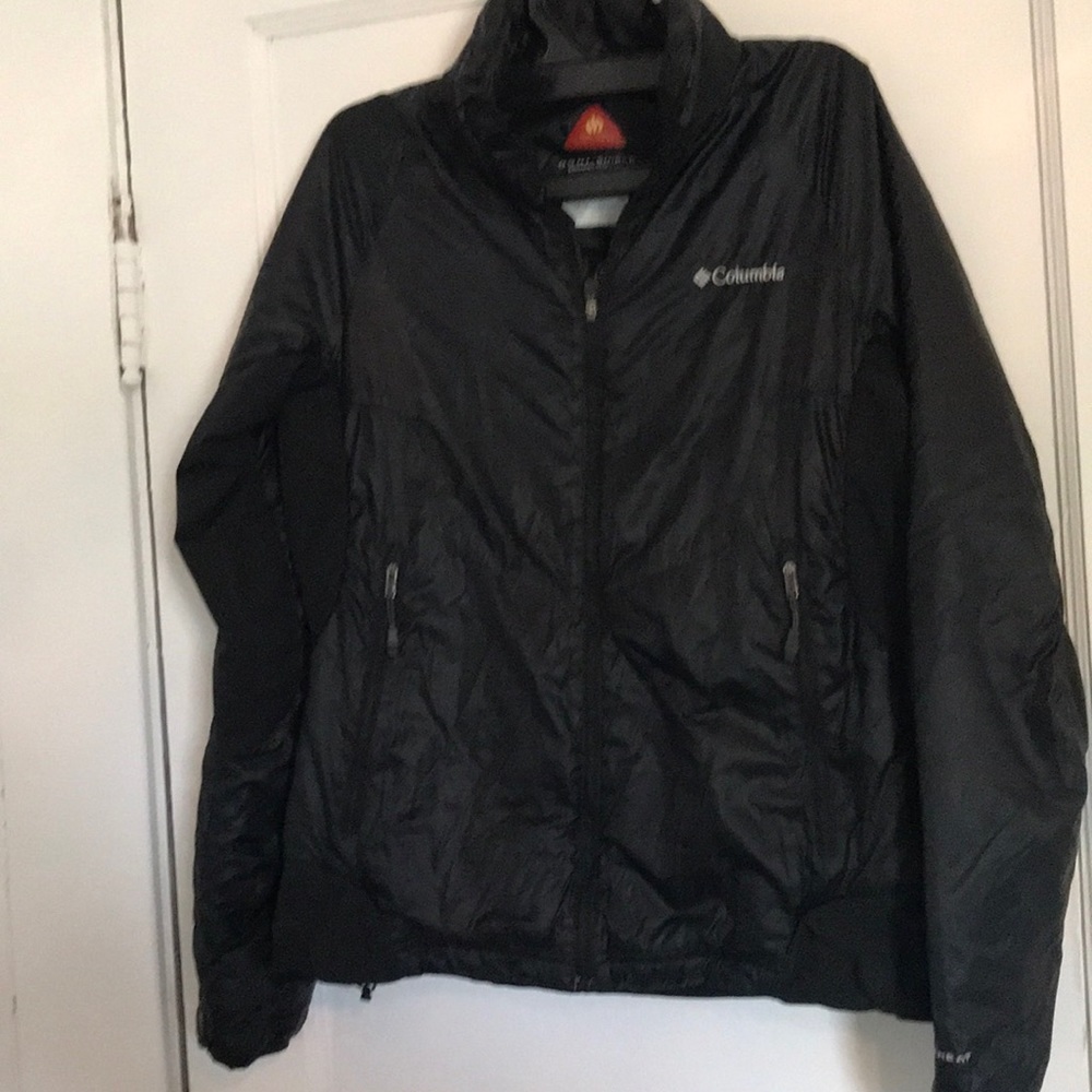 Columbia Black Lightweight Packable Jacket